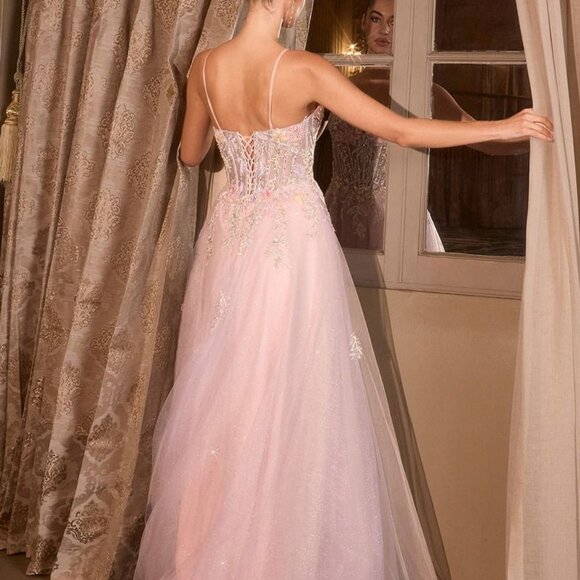 Formal Dress.Prom party homecoming wedding guest ball gown pageant - Picture 3 of 5